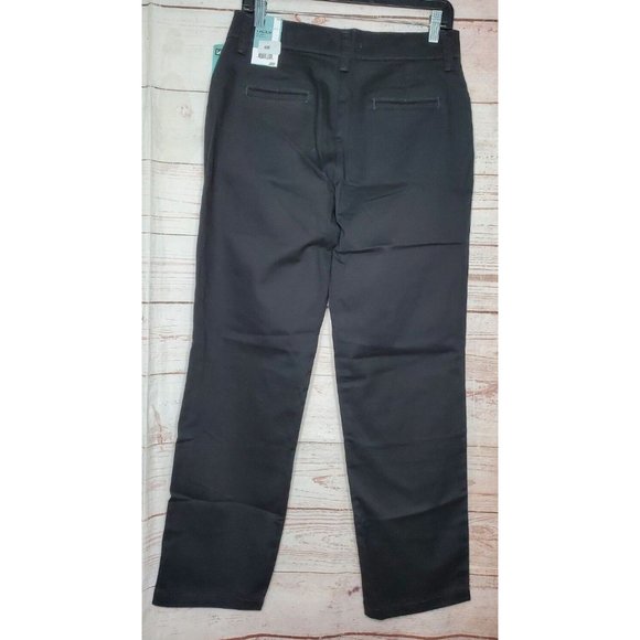 Lee Easy Care Color Hold 8M Relaxed Fit Your Curve Plain Front Straight Leg Pant - Picture 8 of 12